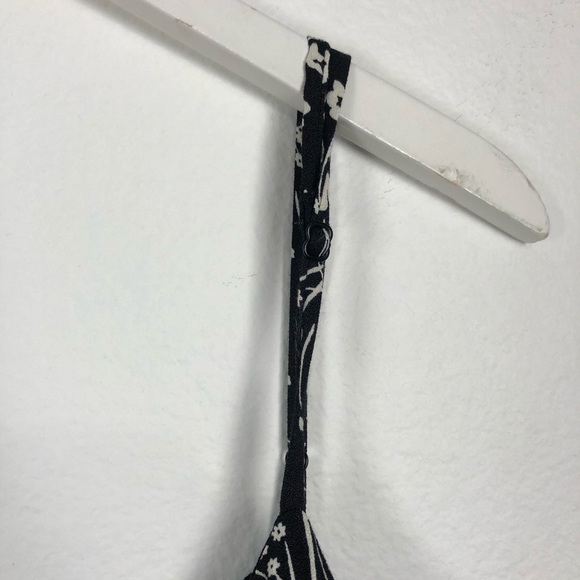 Reformation Harlowe black floral maxi slit dress - Picture 4 of 6